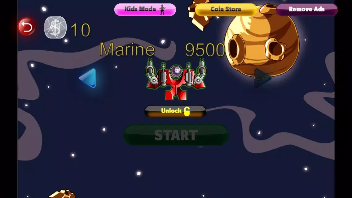 Tangkapan skrin Alien Birds: Space Wars Free